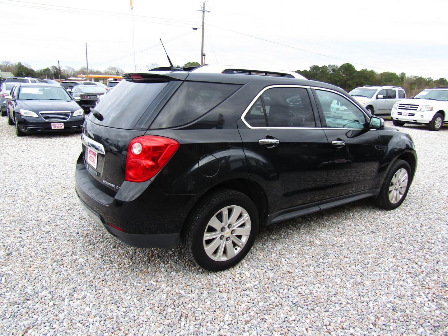 2011 Black /Black Chevrolet Equinox LTZ 2WD (2CNALFEC9B6) with an 2.4L L4 DOHC 16V engine, Automatic transmission, located at 15016 S Hwy 231, Midland City, AL, 36350, (334) 983-3001, 31.306210, -85.495277 - Photo#7